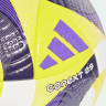 М'яч футбольний Adidas CNXT25 PRO білий, жовтий, фіолетовий Уні 5 JH1273