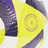М'яч футбольний Adidas CNXT25 PRO білий, жовтий, фіолетовий Уні 5 JH1273