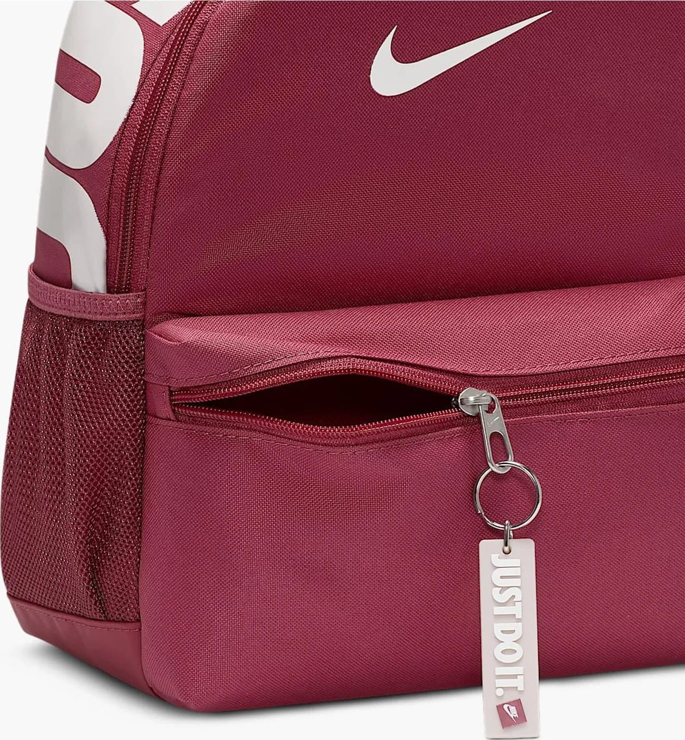 Рюкзак Nike Y NK BRSLA JDI MINI BKPK 11L рожевий 33 х 25 х 13 см (DR6091-634) DR6091-634