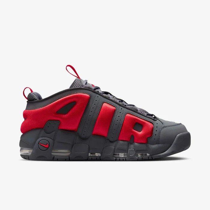 Кросівки Nike Air More Uptempo Low Dark Grey Light Crimson FZ3055-002