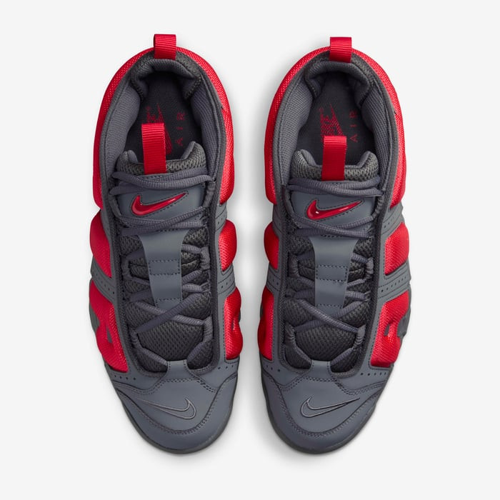 Кросівки Nike Air More Uptempo Low Dark Grey Light Crimson FZ3055-002