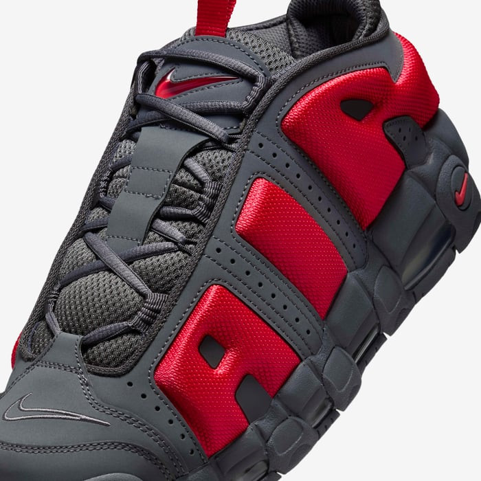 Кросівки Nike Air More Uptempo Low Dark Grey Light Crimson FZ3055-002