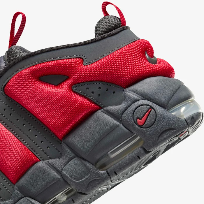 Кросівки Nike Air More Uptempo Low Dark Grey Light Crimson FZ3055-002