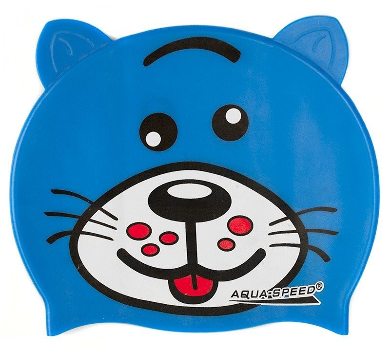 Шапочка для плавання Aqua Speed ZOO DOG 5760 синій рекс Діт OSFM 115-DOG