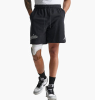 Шорти чоловічі Air Jordan Flight Mvp Cursive Fleece Shorts Black FN4700-010