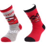 Шкарпетки CARS MC QUEEN + COUPE/LIGHTNING 2P червоний, сірий Діт 27-30, арт.83896715-4 83896715-4