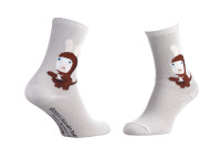 Шкарпетки LAPINS CRETINS  LAPIN EN COSTUME KANGOUROU сірий Діт 35 - 41 13849251-7