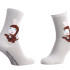 Шкарпетки LAPINS CRETINS  LAPIN EN COSTUME KANGOUROU сірий Діт 35 - 41 13849251-7