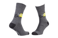 Шкарпетки Minion NEED COFFEE світло-сірий Діт 39-42 93153667-7