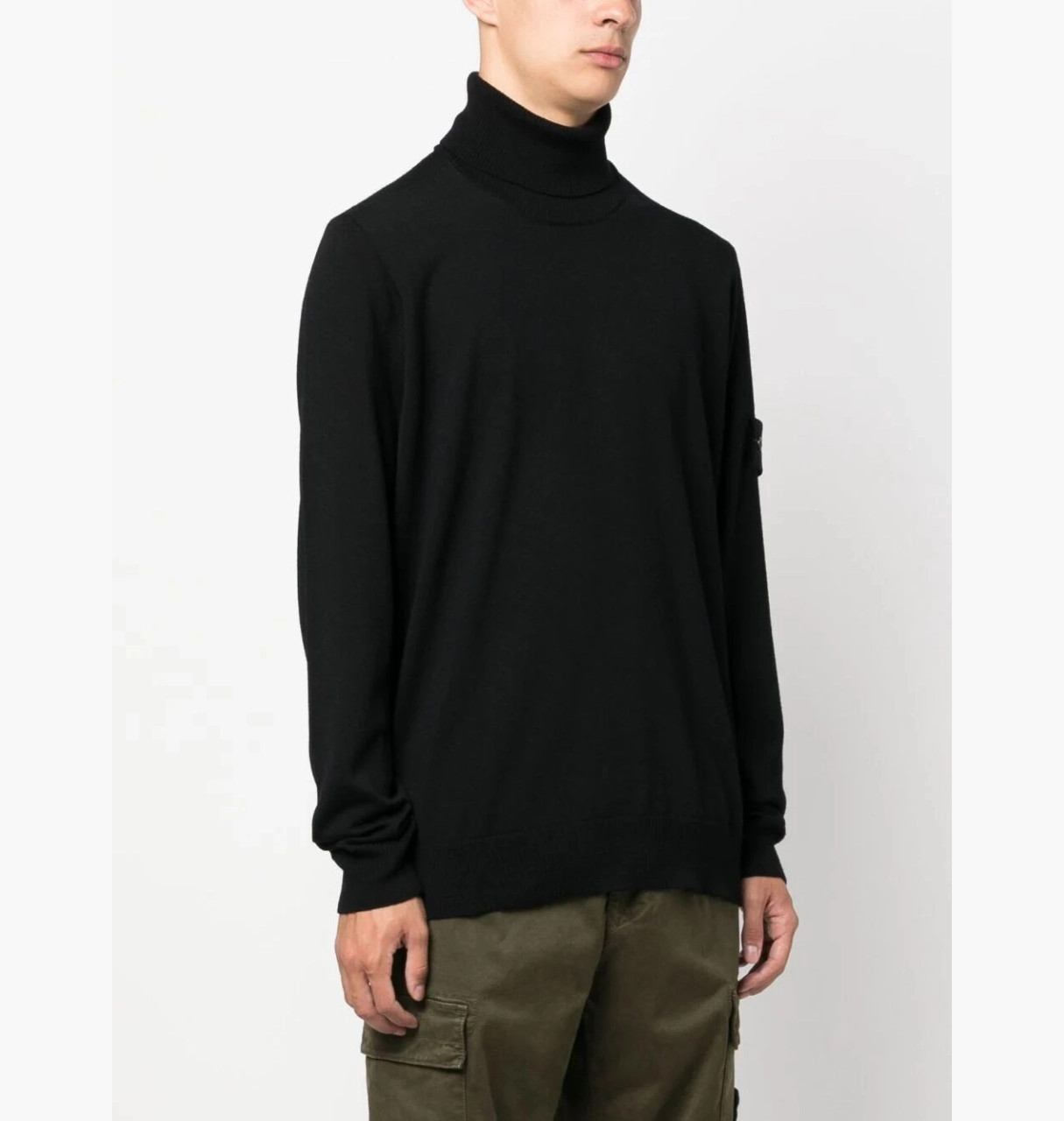 Джемпер STONE ISLAND Black Patch Turtleneck 7915525C4 A0029