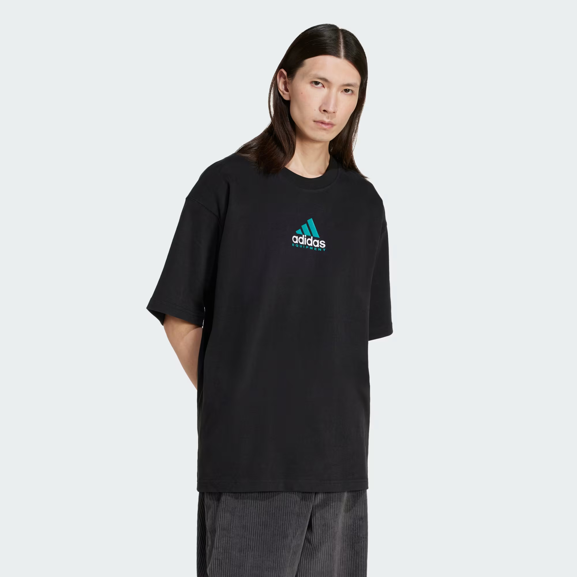 Футболка Adidas EQT Black Centre Logo JN4848