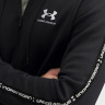 Худі UA Icon Fleece FZ Taping 1390298-001 Under Armour S Чорний 1390298-001