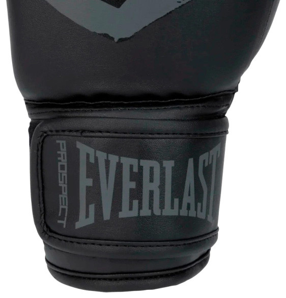 Рукавиці боксерські Everlast PROSPECT 2 BOXING GLOVE чорний, сірий Уні 6 унцій P00002971