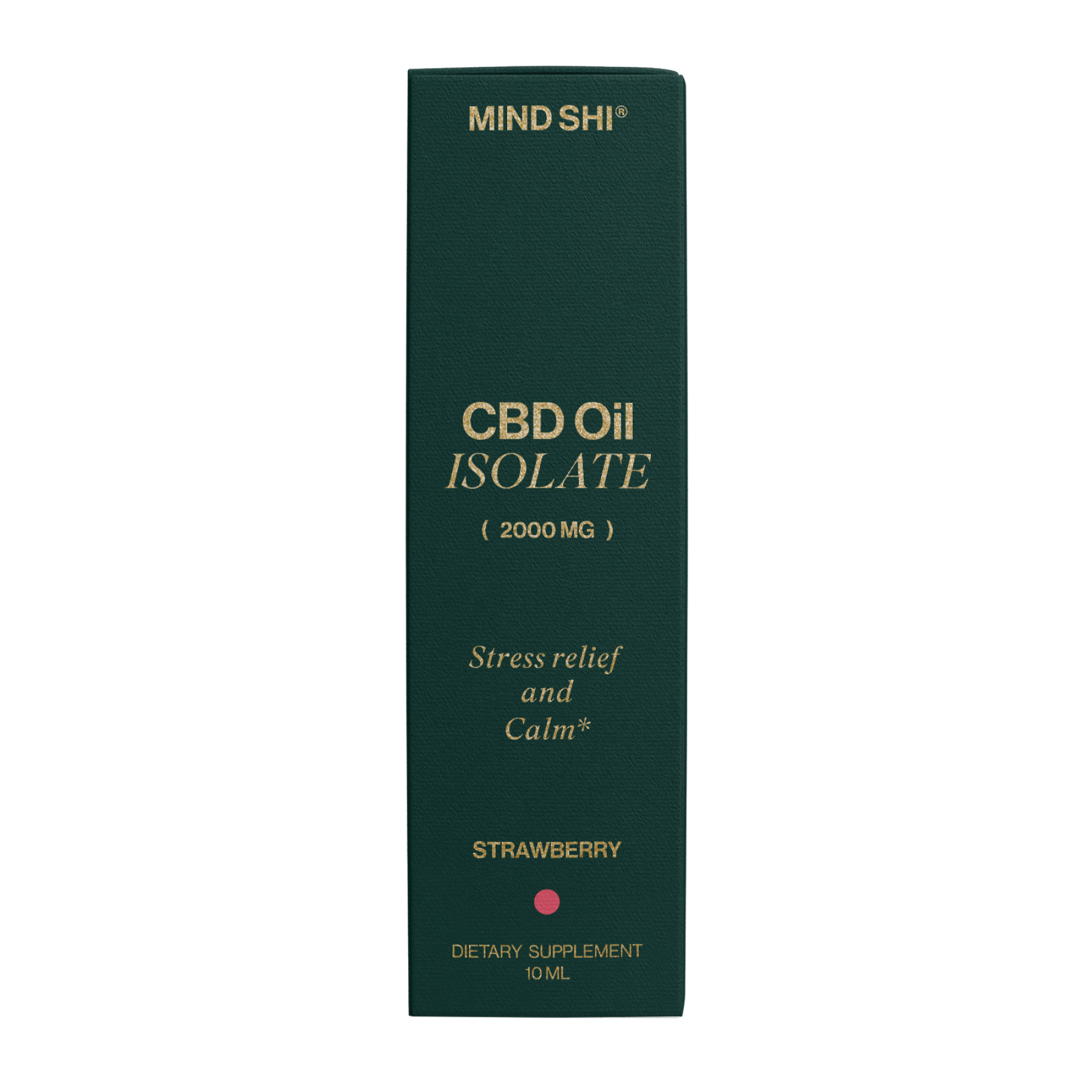 Рідина Mind Shi CBD Oil Isolate 2000 mg Strawberry - 10 ml 2023-10-3801