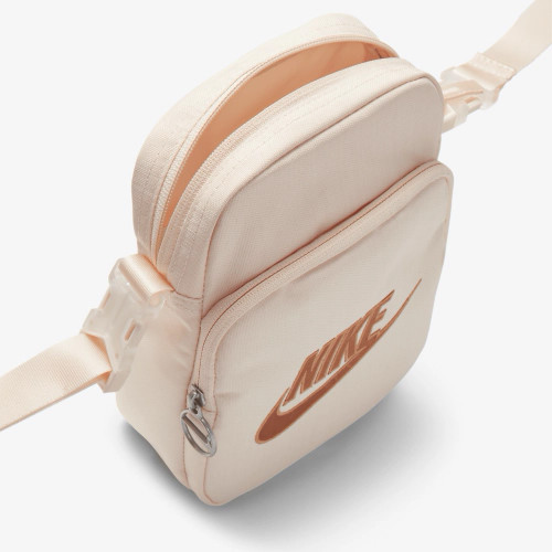 Сумка на плече Nike NK HERITAGE CROSSBODY - MTLC M 4L бежевий Уні 18x7,5x23 см FB3041-838