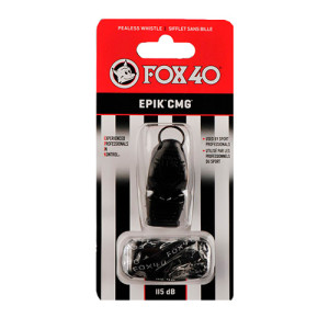 Свисток FOX 40 Original Whistle Epik CMG Official 8801-0008 Чорний universal (72117) 8801-0008