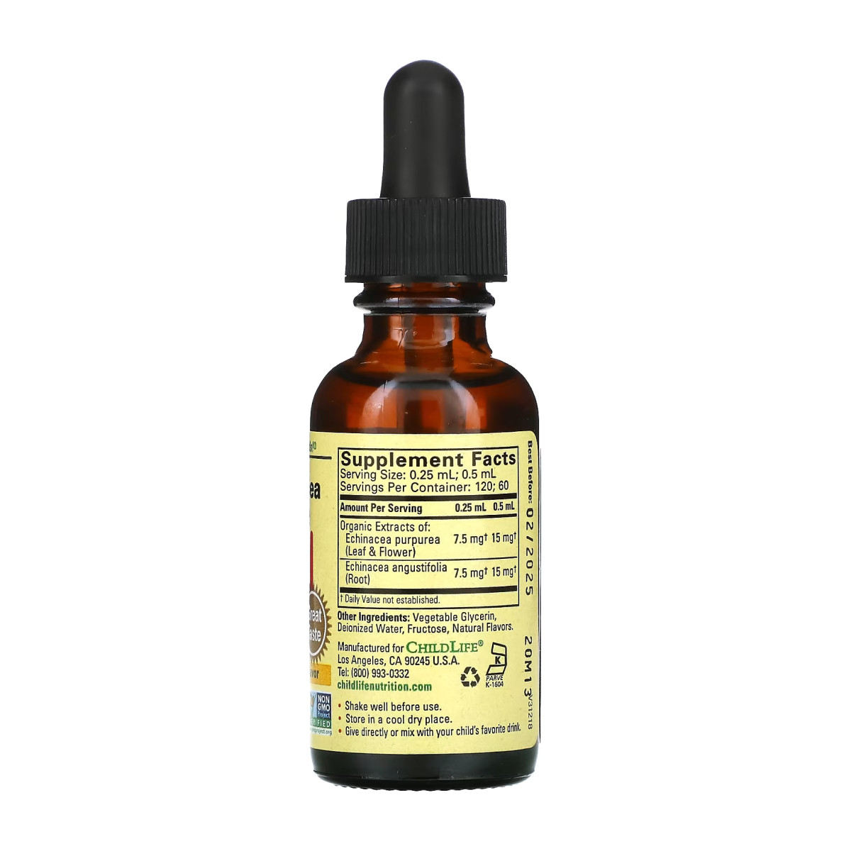 Рідина ChildLife Essentials Echinacea Liquid Drops - 30ml 2023-10-3711
