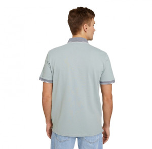 Поло basic polo with chest embr 1030625XX1012960 Tom Tailor L Сірий 1030625XX1012960