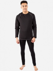 Термобілизна набір SANDLER - ADULTS BASELAYER SET UABLSETR0001-Black Trespass S Чорний UABLSETR0001-BLACK