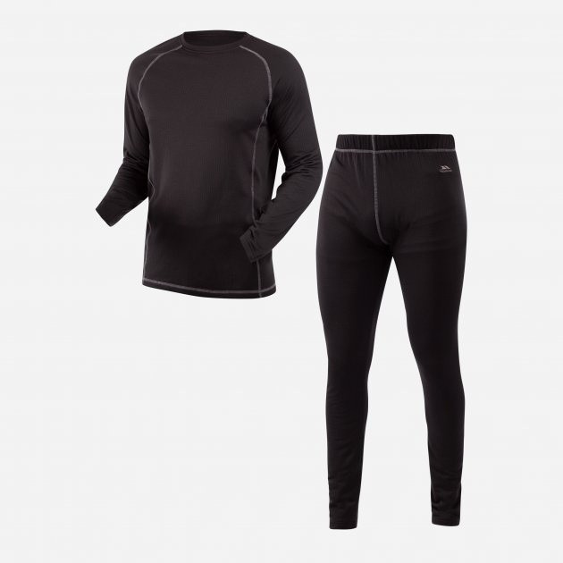 Термобілизна набір SANDLER - ADULTS BASELAYER SET UABLSETR0001-Black Trespass S Чорний UABLSETR0001-Black
