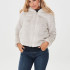 Куртка ONLCHRIS FUR  HOODED JACKET CC OTW 15156560-Pumice Stone ONLY M Сірий 15156560-Pumice Stone