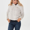 Куртка ONLCHRIS FUR HOODED JACKET CC OTW 15156560-Pumice Stone ONLY M Сірий 15156560-PUMICE STONE