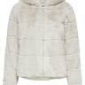 Куртка ONLCHRIS FUR HOODED JACKET CC OTW 15156560-Pumice Stone ONLY M Сірий 15156560-PUMICE STONE