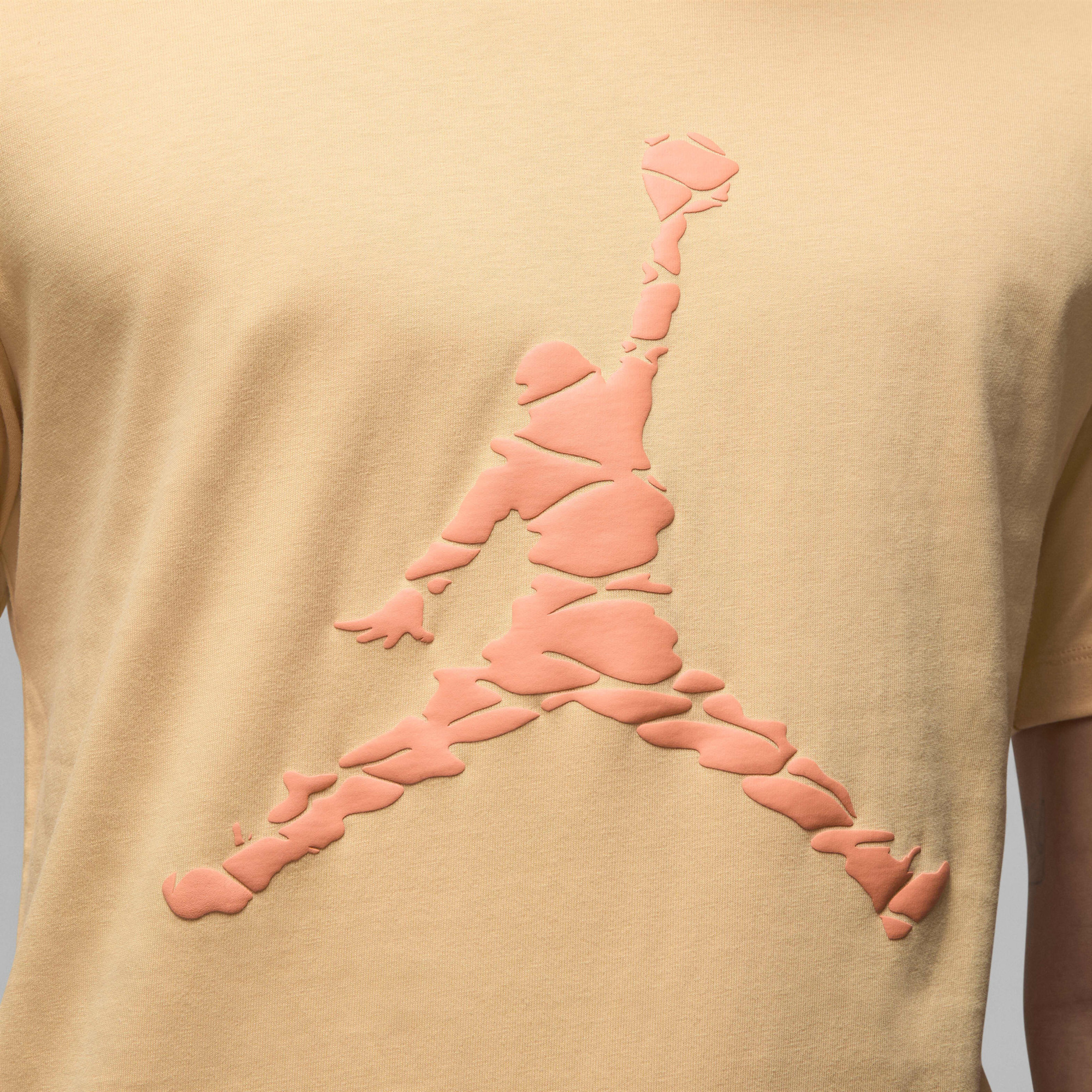 Футболка чоловіча Air Jordan Ess Ss Crew 3 Yellow DX9581-251