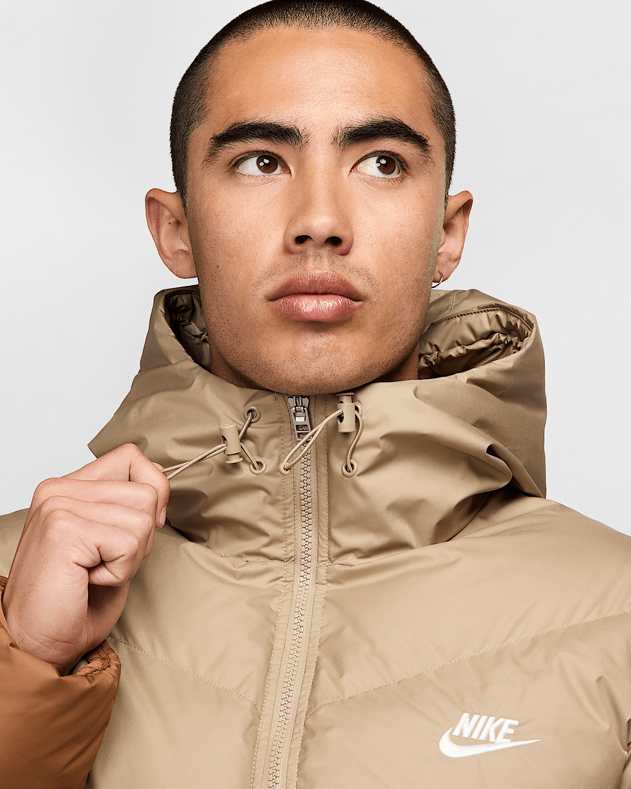 Куртка чоловіча Nike Windrunner Primaloft Storm-Fit Hooded Puffer Brown FB8185-248