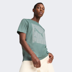 Футболка GRAPHICS Puma Wording Tee 68482530 Puma L Зелений 68482530