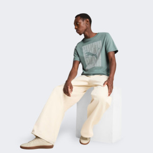 Футболка GRAPHICS Puma Wording Tee 68482530 Puma L Зелений 68482530