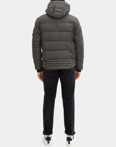Куртка padded jacket 1032486-28007 Tom Tailor L Темно-сірий 1032486-28007