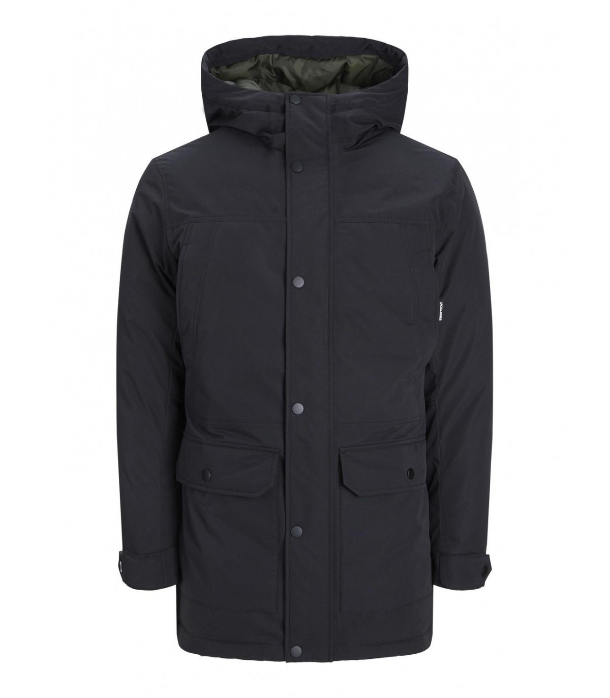Парка JJWINNER PARKA NO FUR 12218773-Black Jack&Jones L Чорний 12218773-BLACK
