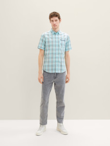 Сорочка 1037066-31821 Tom Tailor L Блакитний 1037066-31821