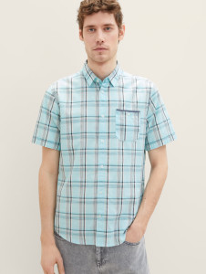 Сорочка 1037066-31821 Tom Tailor L Блакитний 1037066-31821