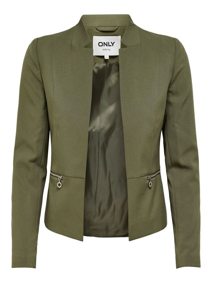 Піджак ONLMADDY-KOMA LS SHORT ZIP BLAZER CC TLR 15218437 Kalamata ONLY 34 Хакі 15218437KALAMATA