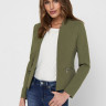 Піджак ONLMADDY-KOMA LS SHORT ZIP BLAZER CC TLR 15218437 Kalamata ONLY 34 Хакі 15218437KALAMATA