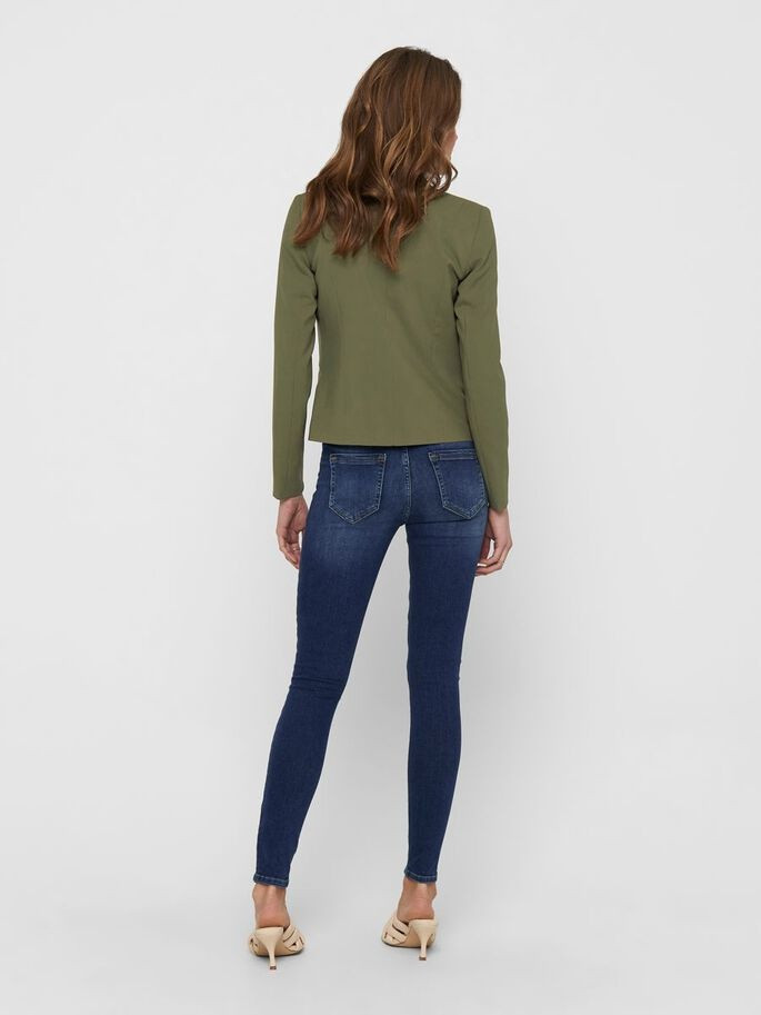 Піджак ONLMADDY-KOMA LS SHORT ZIP BLAZER CC TLR 15218437 Kalamata ONLY 34 Хакі 15218437KALAMATA