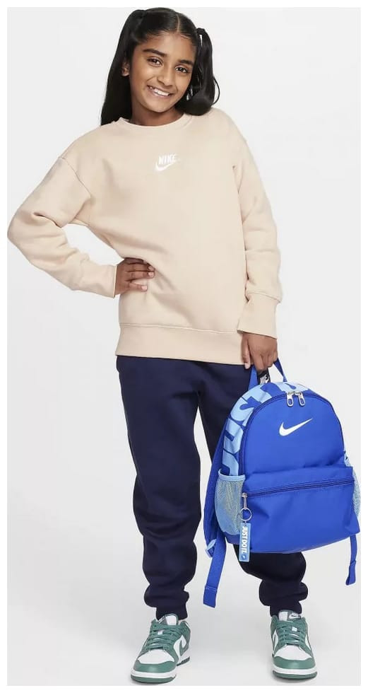 Рюкзак Nike Y NK BRSLA JDI MINI BKPK 11L синій Діт 33 х 25 х 13 см DR6091-480