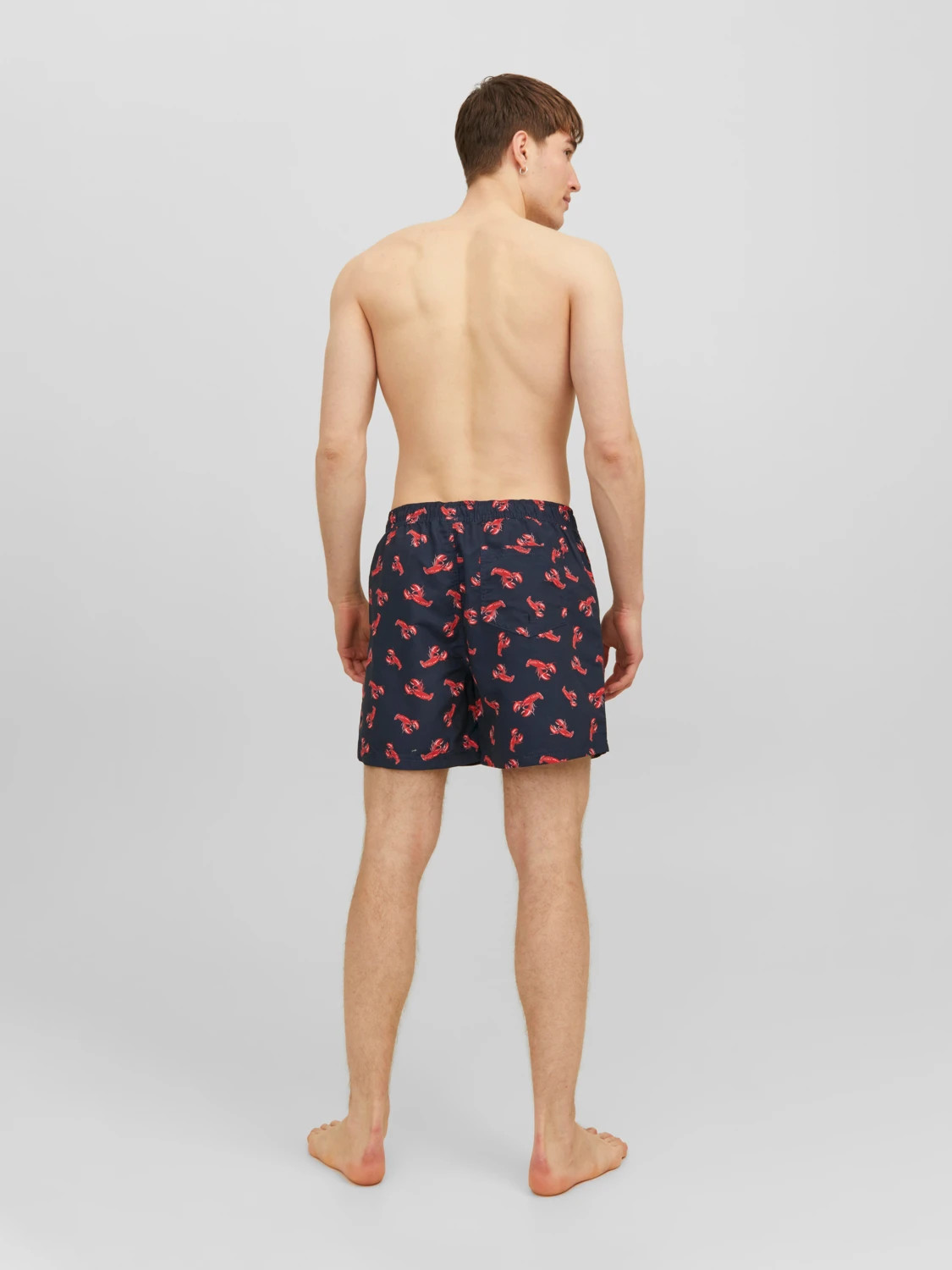 Шорти для плавання JPSTFIJI JJSWIM AOP LY SN 12227247-Navy Blazer Jack&Jones L Темно-синій 12227247-NAVY BLAZER