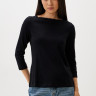 Футболка Basic Slub langarm-T-shirt 1038028-14482 Tom Tailor L Чорний 1038028-14482