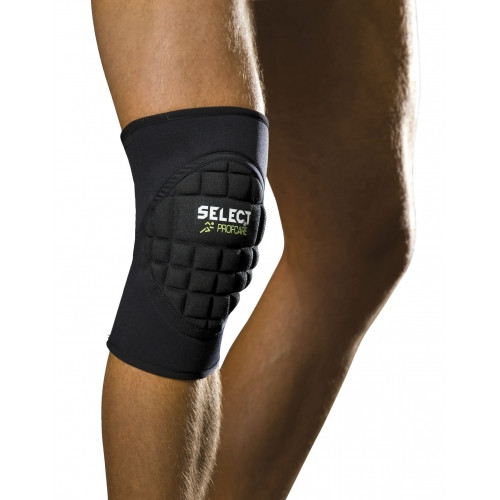 Наколінник SELECT 6202 Knee support - handball unisex (010) чорний, L 562020