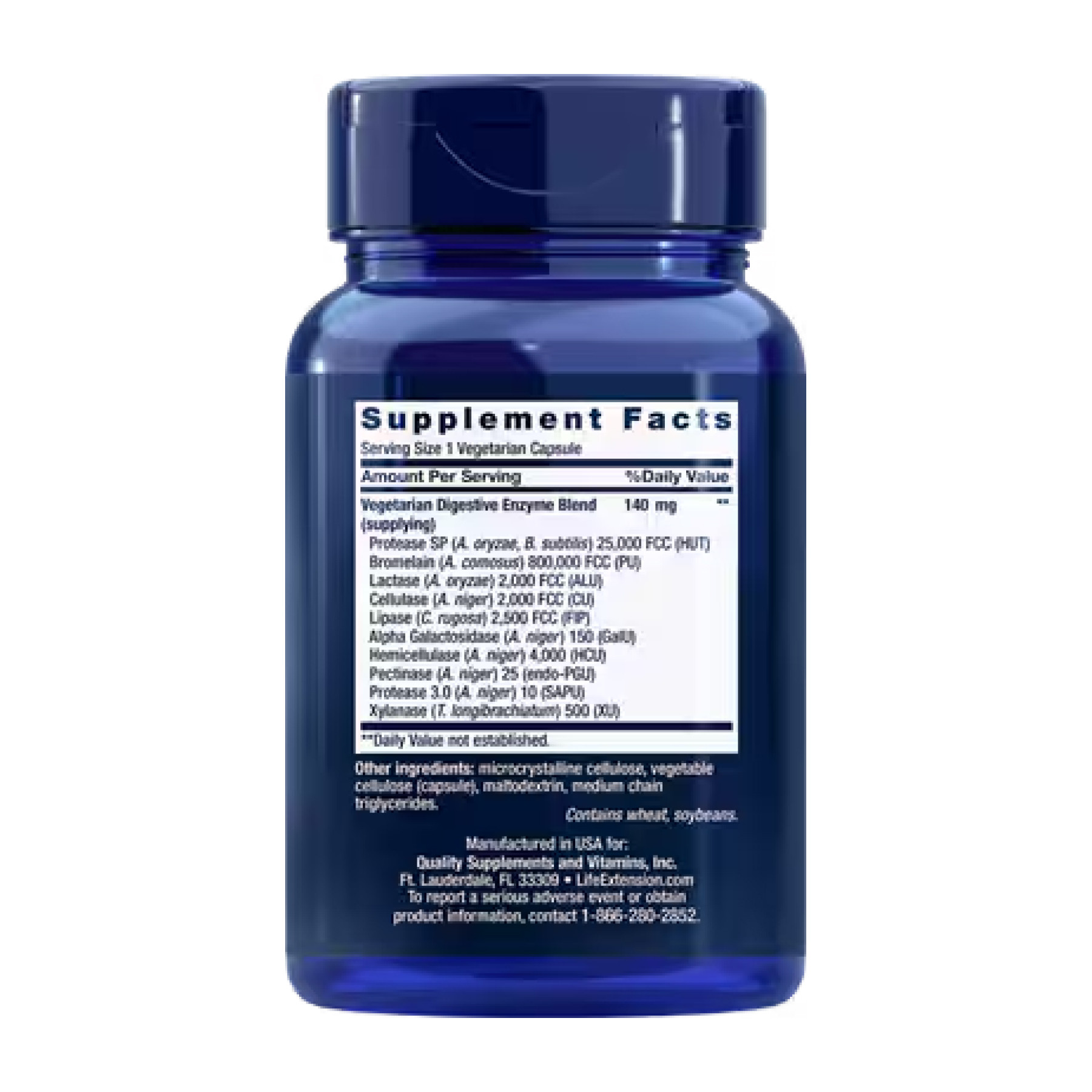 Капсули Life Extension Enhanced Super Digestive Enzymes - 60 veg caps 2023-10-2659