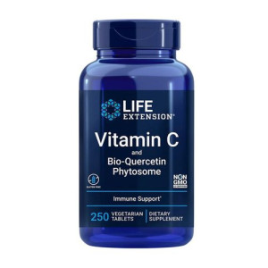 Таблетки Life Extension Vitamin C and Bio-Quercetin Phytosome - 250 tabs 2023-10-3415