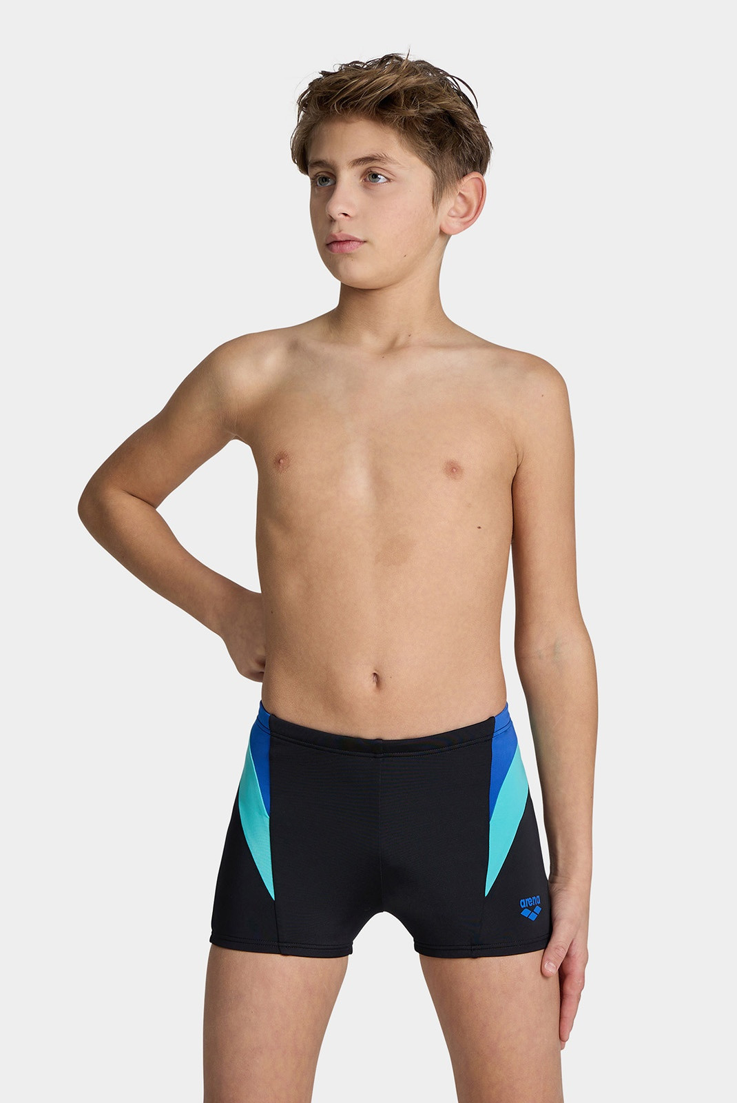 Плавки диятчі SWIM SHORT PANEL 006010-578 Arena 6 Чорний 006010-578