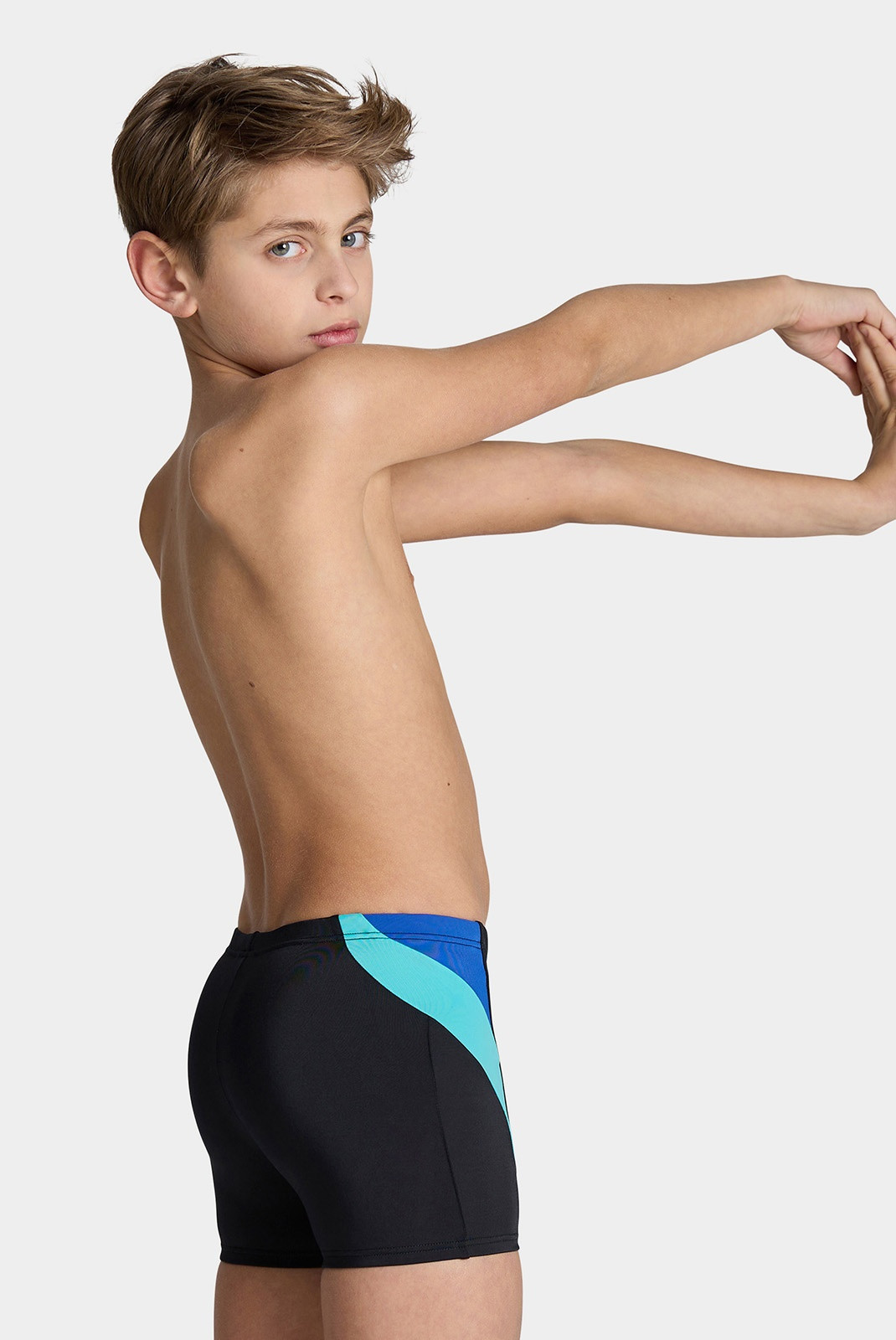 Плавки диятчі SWIM SHORT PANEL 006010-578 Arena 6 Чорний 006010-578