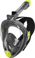 Маска Повнолицьова Aqua Speed SPECTRA 2.0 9921 чорний, жовтий Уні L/XL 247-30