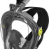 Маска Повнолицьова Aqua Speed SPECTRA 2.0 9921 чорний, жовтий Уні L/XL 247-30