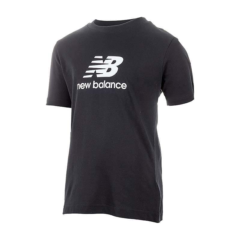 Футболка New Balance Essentials Stacked Logo Jersey YT31541BK