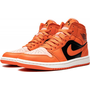 Кросівки Air Jordan 1 Mid "Orange" Orange/Black DM3381-600
